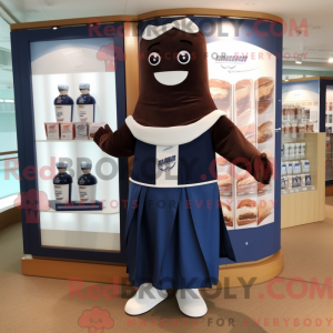 Navy Chocolate Bars mascot...