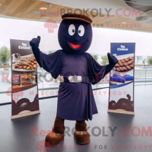 Navy Chocolate Bars maskot...
