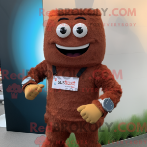 Rust Armband máscara de...