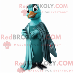 Postava maskota Teal Datel...