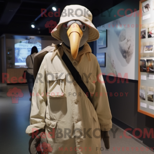 Máscara de corvo creme...