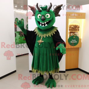 Forest Green Devil mascot...