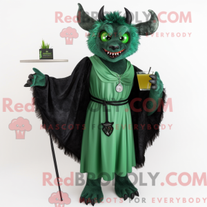 Forest Green Devil mascot...
