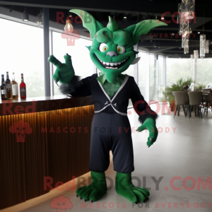 Forest Green Devil mascot...