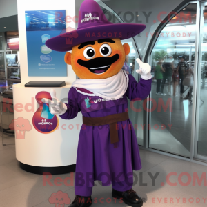 Purple Fajitas mascot...