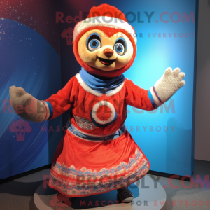 Acrobat mascot costume...