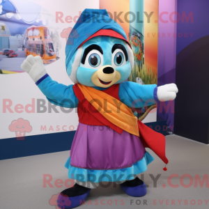 Acrobat mascot costume...
