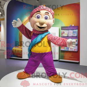 Acrobat mascot costume...