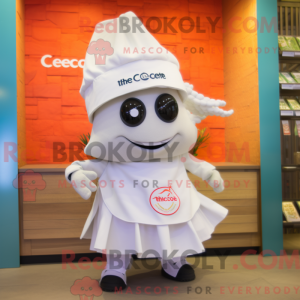 White Ceviche mascot...