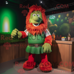 Red Green Beer mascot...