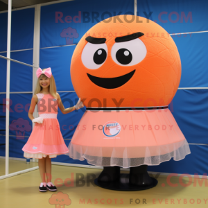 Peach Voleibol Nett máscara...