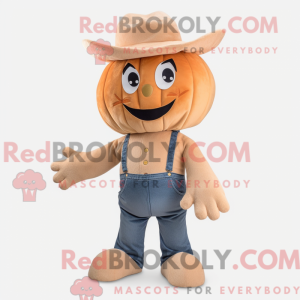 Beige Pumpkin mascot...