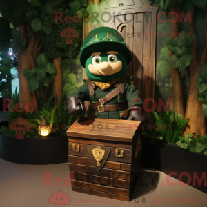 Forest Green Treasure Chest...