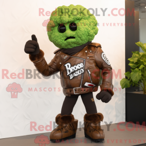 Brown Broccoli mascot...