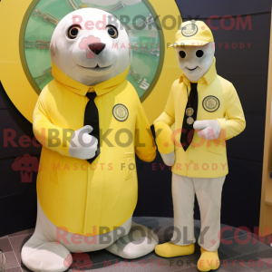 Lemon Yellow Seal mascot...