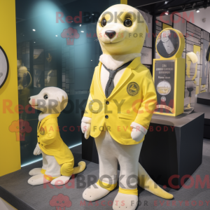 Lemon Yellow Seal maskot...