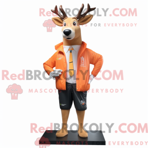 Maskottchenkostüm Peach Elk...