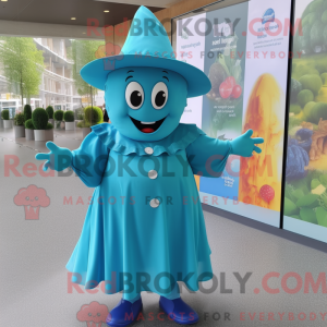 Cyan Goulash Maskottchen...