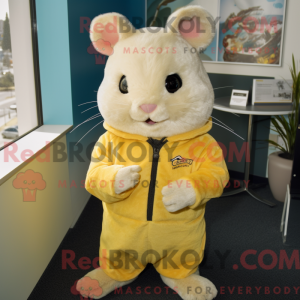 Gold Chinchilla mascot...