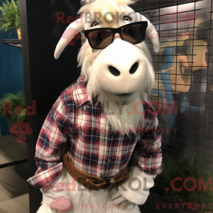 Cream Boer Goat mascot...