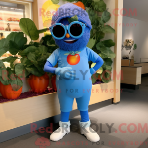 Blue Tomato mascot costume...