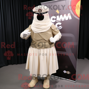 Cream Commando maskot...