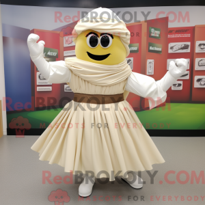 Cream Commando mascot...