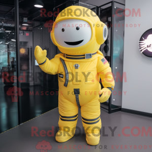 Citrongul Astronaut maskot...