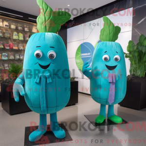 Turquoise Beet mascot...