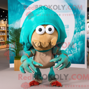 Blauwgroen Hermit Crab...