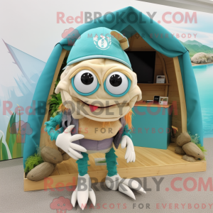 Blauwgroen Hermit Crab...