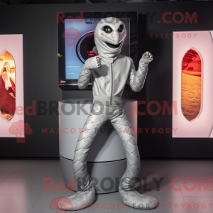 Sølv Maskot węża...