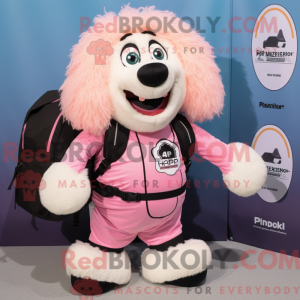 Pink Shepard S Pie maskot...