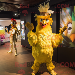 Costume mascotte de coq...