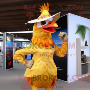 Costume mascotte de coq...
