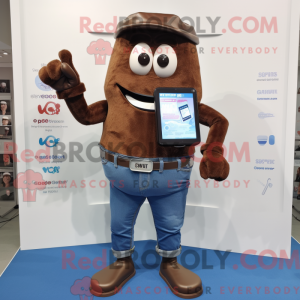 Brown Chocolate Bars mascot...