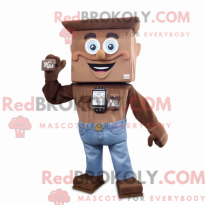 Brown Chocolate Bars mascot...