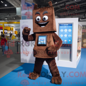 Brown Chocolate Bars mascot...