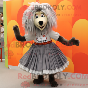 Grey Shepard S Pie maskot...