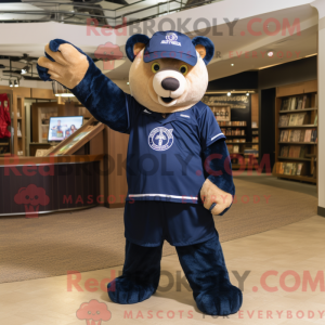 Postava maskota Navy Bear...