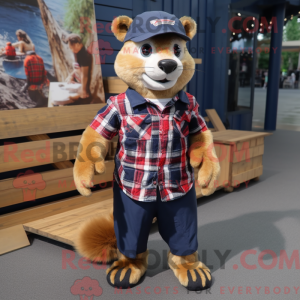 Navy Mungo Maskottchen...