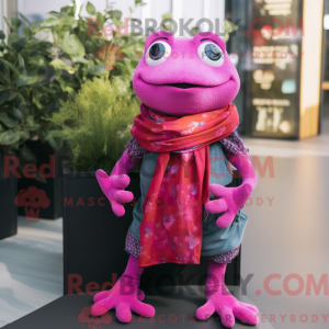 Magenta Frog...