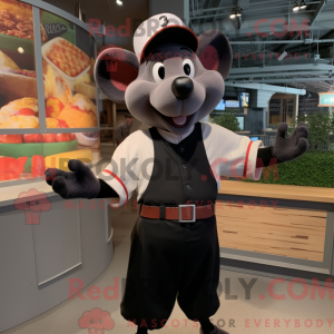 Black Ratatouille mascot...