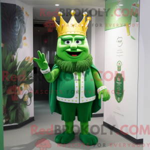 Máscara Green King usada...