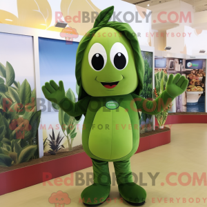 Olive Spinach mascot...