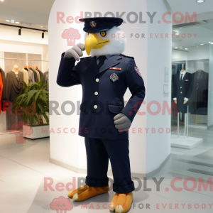 Navy Eagle mascot costume...