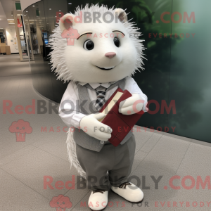 White Hedgehog mascot...