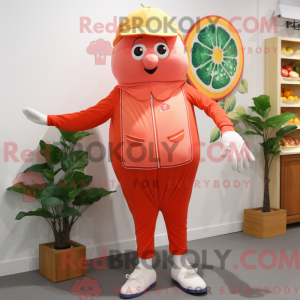 Grapefrugt maskot kostume...