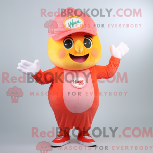 Grapefruit mascot costume...