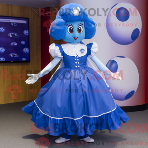 Blue Meatballs maskot...